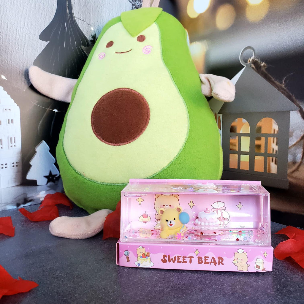 Avokadolu Yastık + Cam Süsü