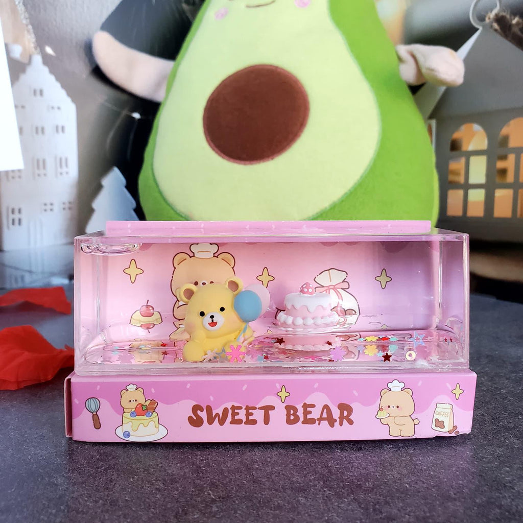 Avokadolu Yastık + Cam Süsü