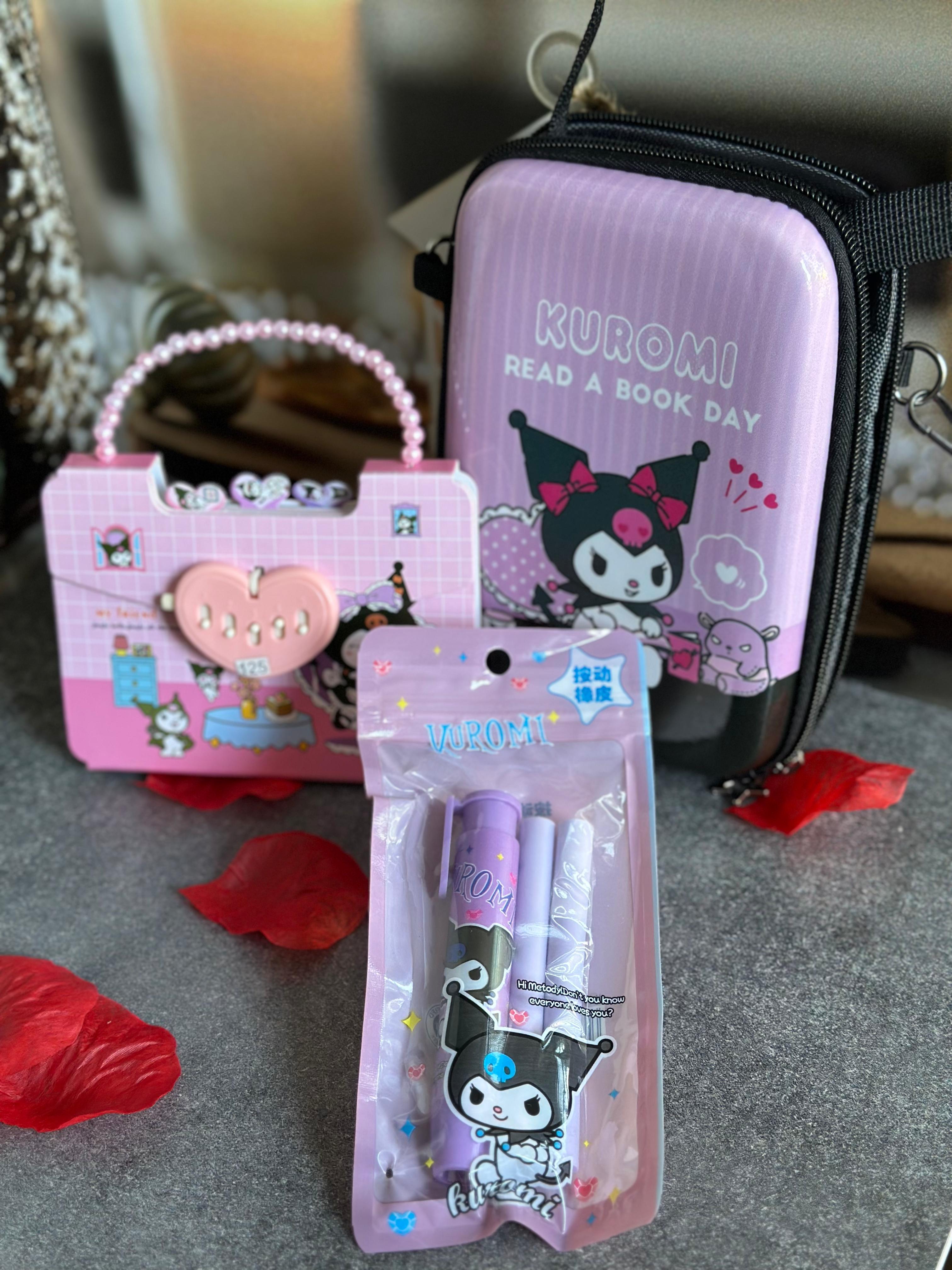 Modern Tasarım – Premium (Kromi Seti / Çanta / Defter / Silgi)