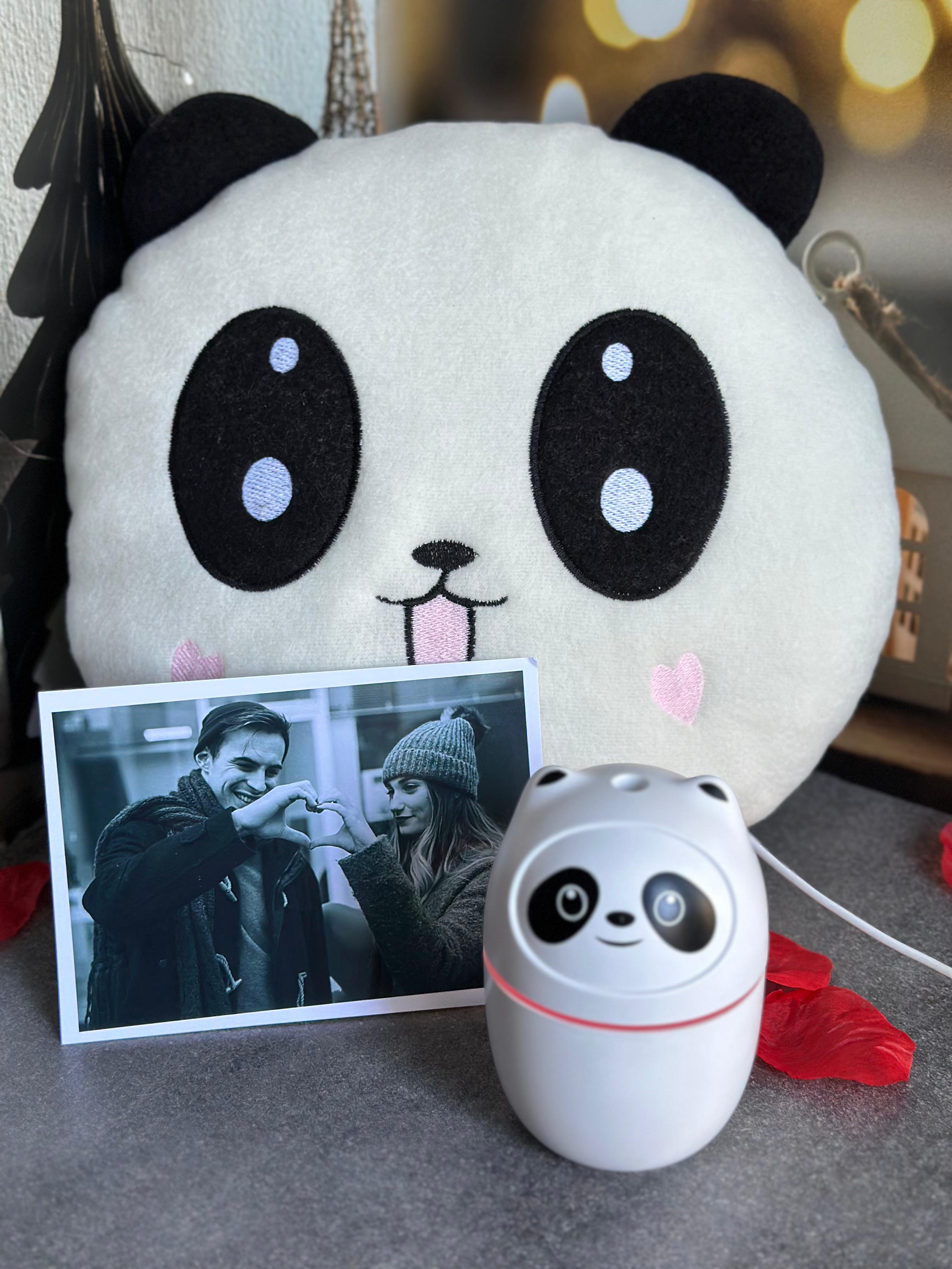 Peluş Yastık, Panda Nemlendirici ve Kişiye Özel Fotoğraf