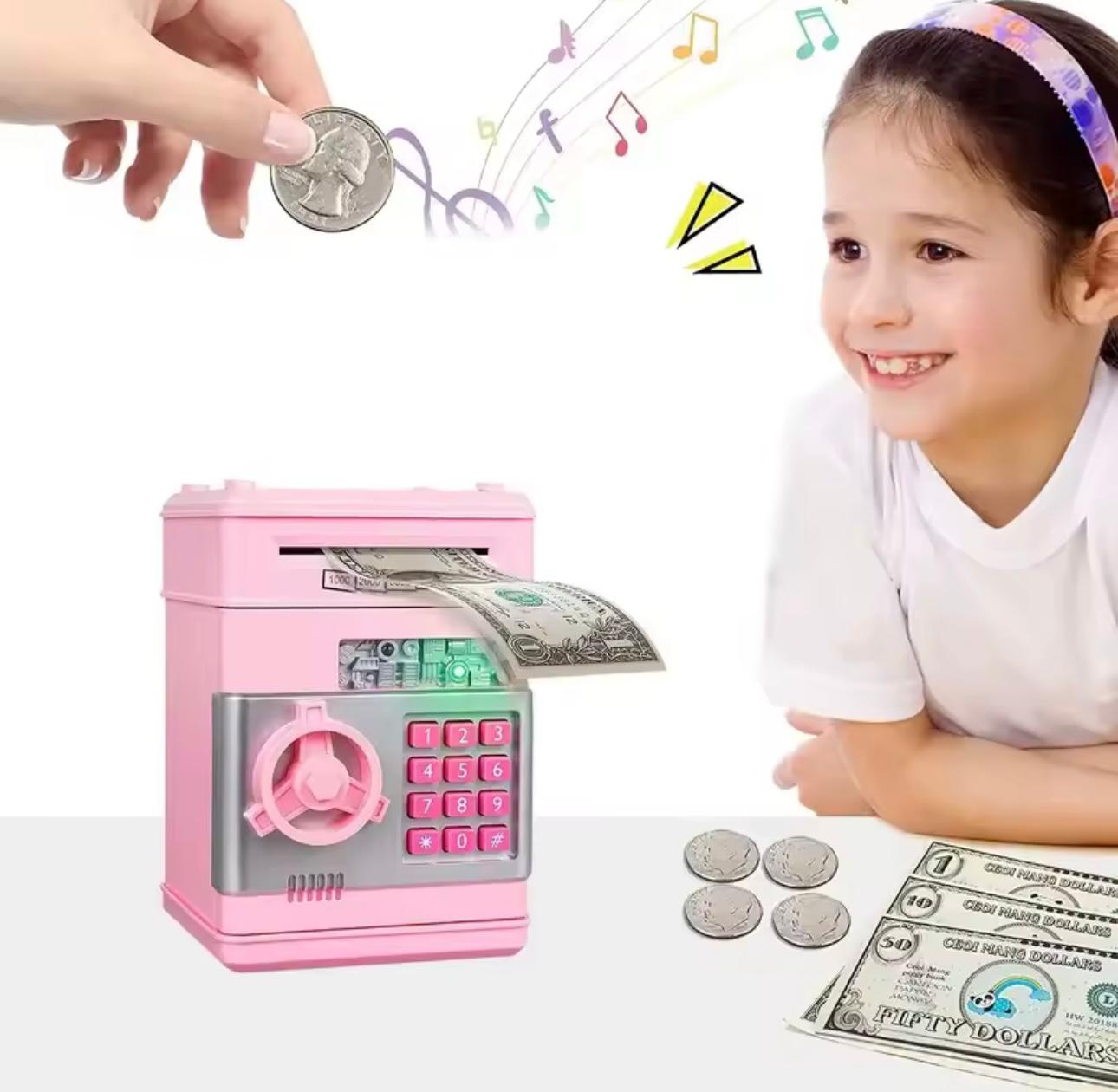 Şifreli ATM Kasa Kumbara Pilli