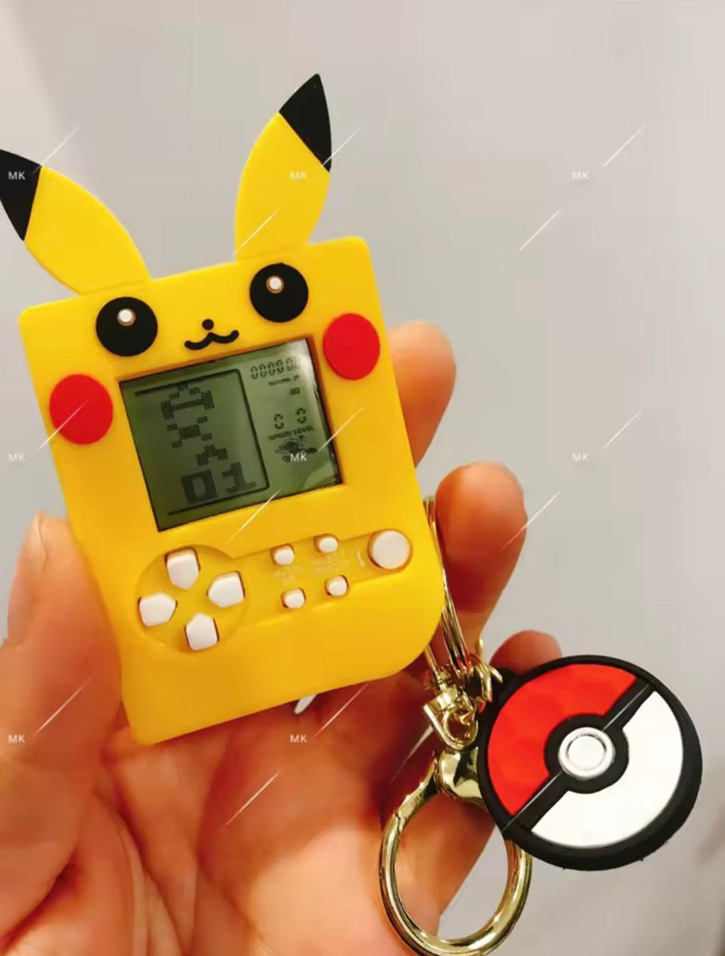 Pokemon Oyunlu Anahtarlık Pilli
