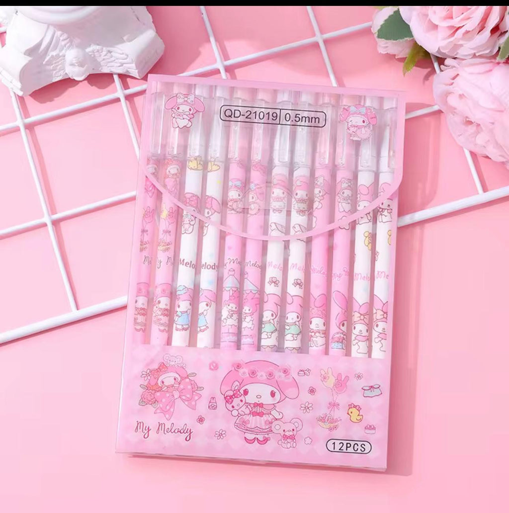 12'li Kalem Set