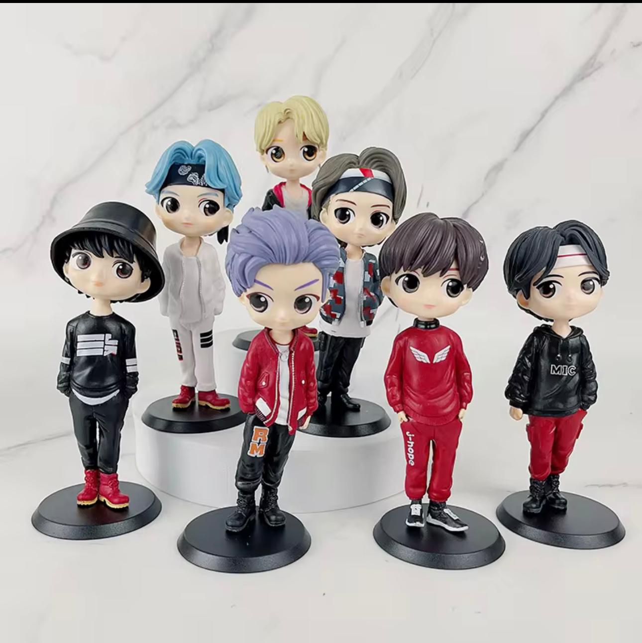 Bts 7'li Set Figür