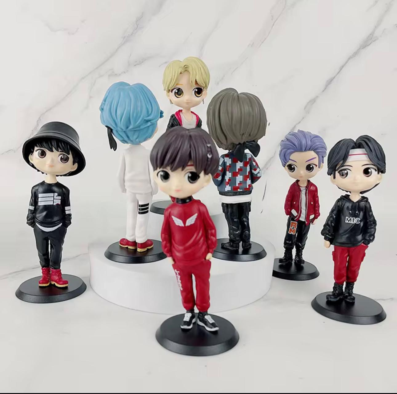 Bts 7'li Set Figür