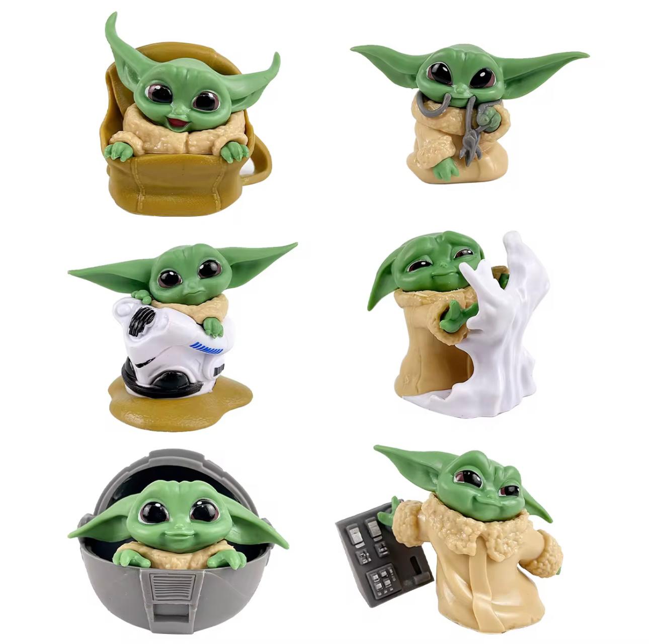 Baby Yoda 6'lı Set