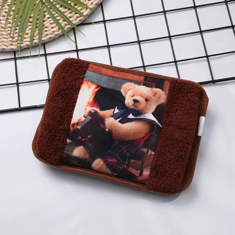 Pelüş Kaplı Elektrikli Sıcak Su Torbası