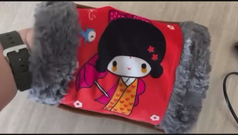 Pelüş Kaplı Elektrikli Sıcak Su Torbası